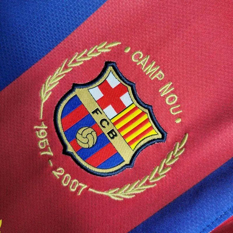 Barcelona 2007/08 Home Retro Jersey