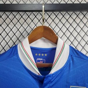 Retro Italy 2012 Euro Home Jersey
