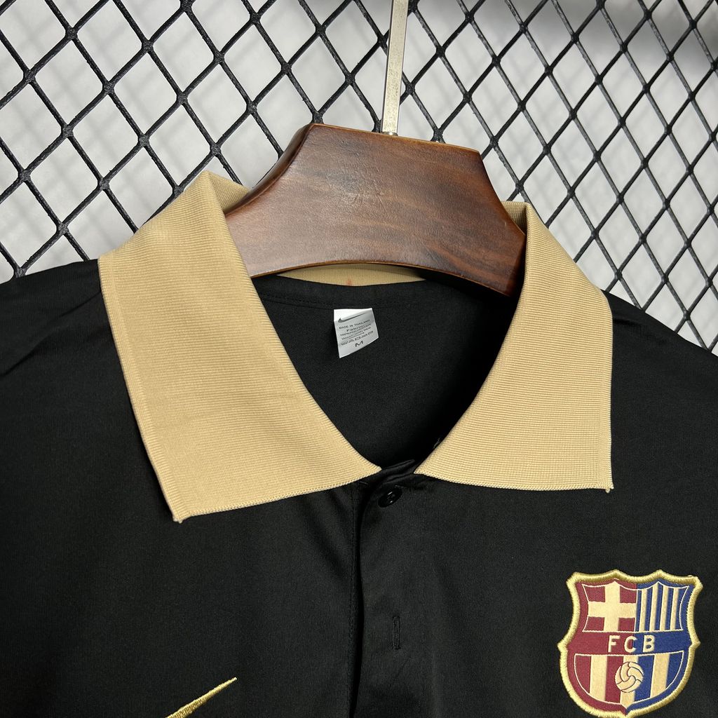 Barcelona 2024/25 Polo Black Jersey