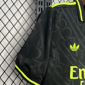 Real Madrid 2024/25 X BLACK AND NEON UNIQUE Jersey