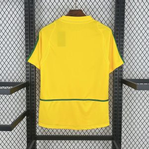 Retro Brazil 2002 Home Jersey