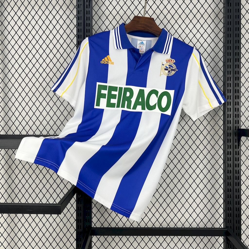 Retro Deportivo de La Coruna 1999/00 Home Jersey