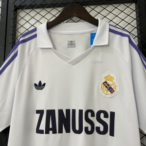 Real Madrid 1984/85 Home Retro Jersey
