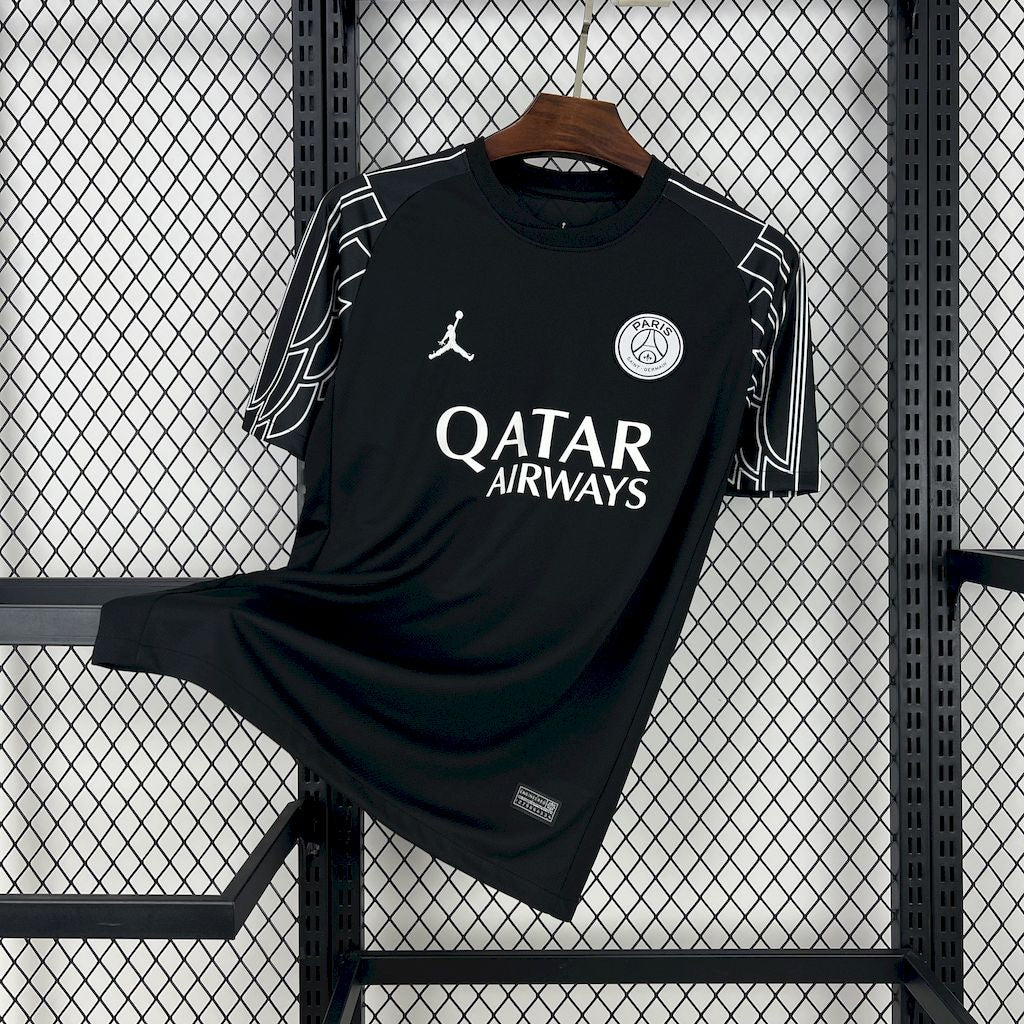 Men’s Paris Saint-Germain 2024/25 Fourth Black Jersey