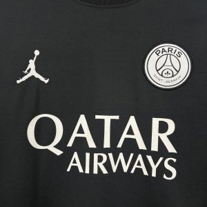 Men’s Paris Saint-Germain 2024/25 Fourth Black Jersey