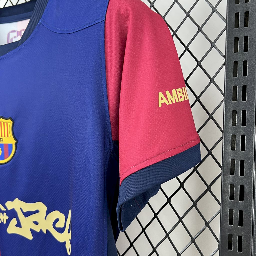 Barcelona 2024/25 Travis Scott Edition Home Jersey
