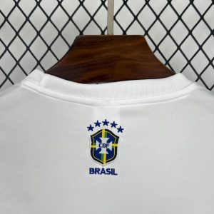 Mens Brazil 2024/25 Special Edition White Jersey