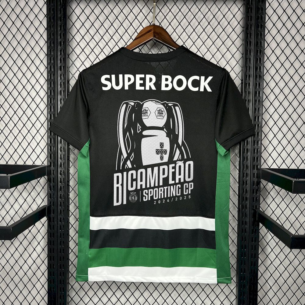 Men’s Sporting CP 2024/25 Home Bicampeao Jersey
