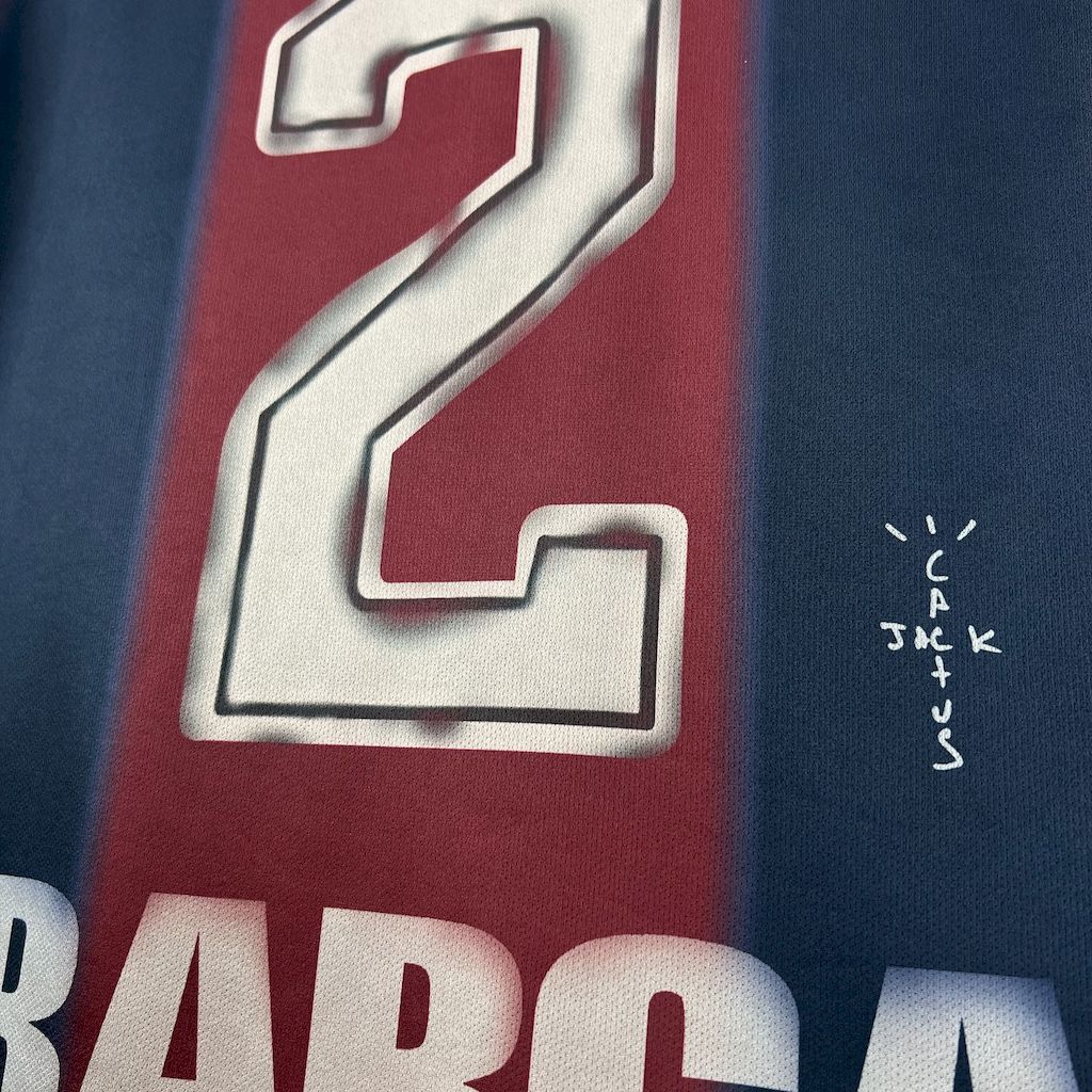 AA Barcelona 2000/01 Home Retro Skeleton Jersey