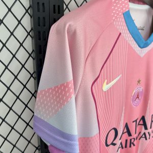 Men’s Paris Saint-Germain 2025/26 pink special edition Jersey
