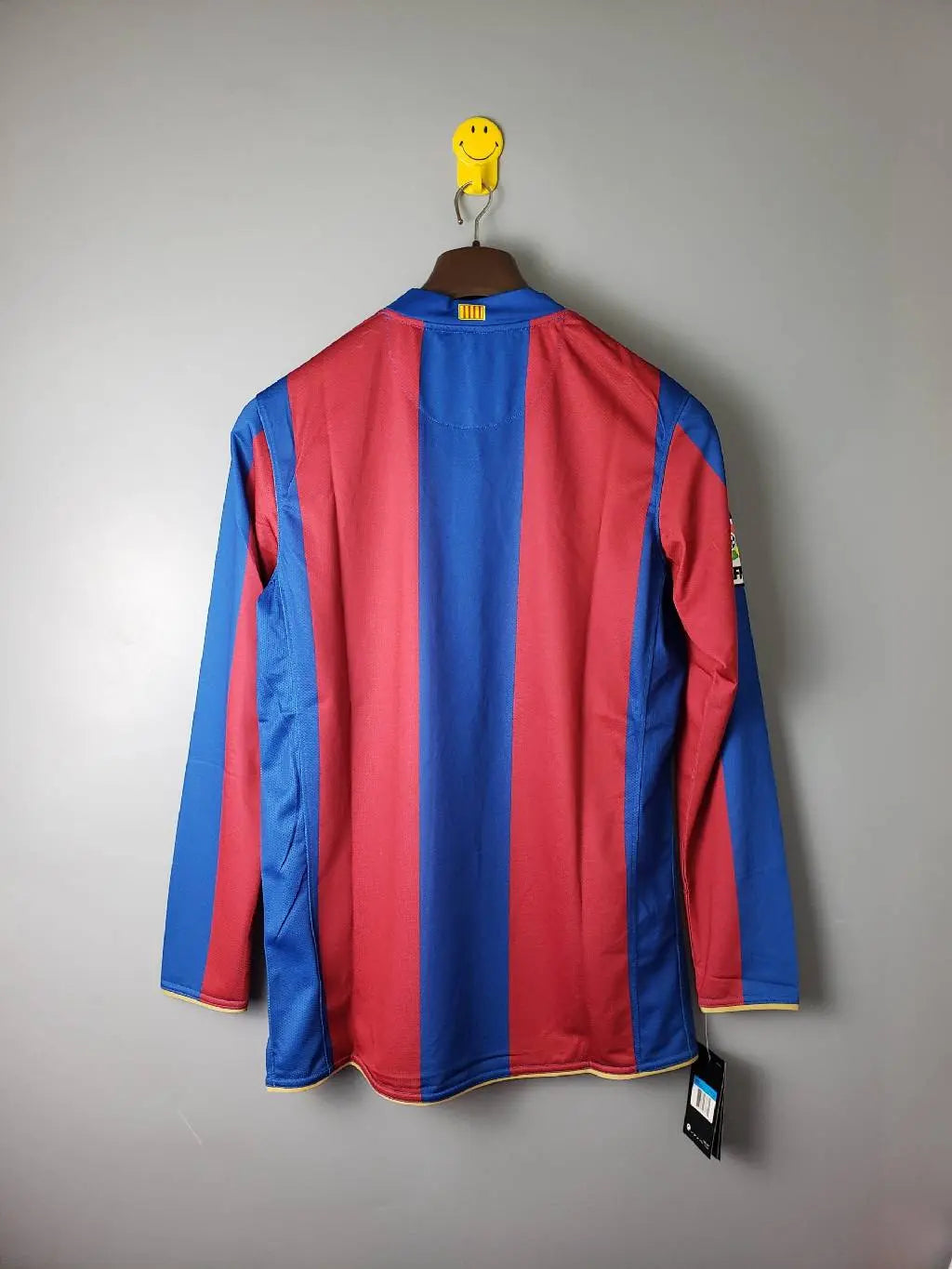Barcelona 2007/08 Home Long Sleeves Retro Jersey