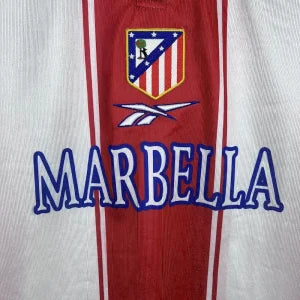 Atletico Madrid 1999/00 Home Retro Jersey