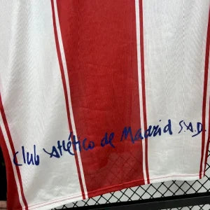 Atletico Madrid 1999/00 Home Retro Jersey