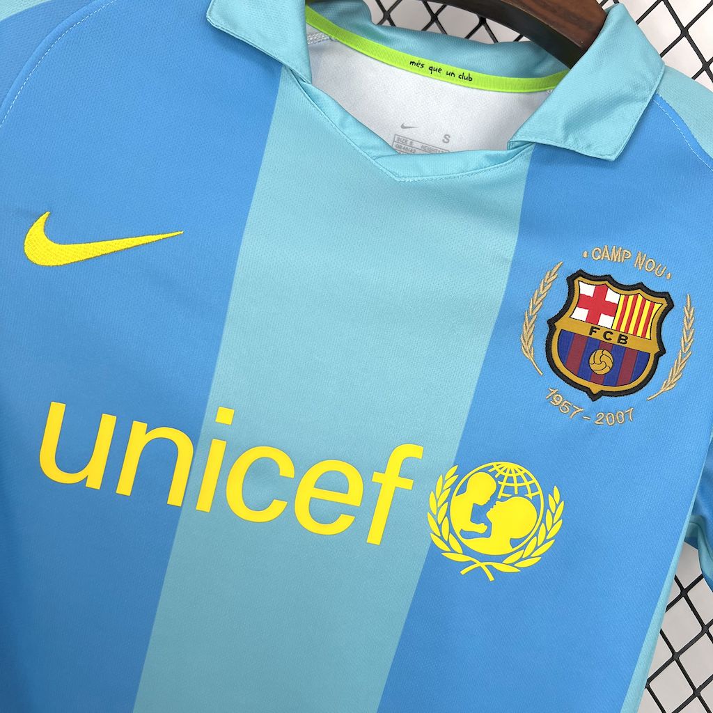 Barcelona 2007/08 Away Retro Jersey