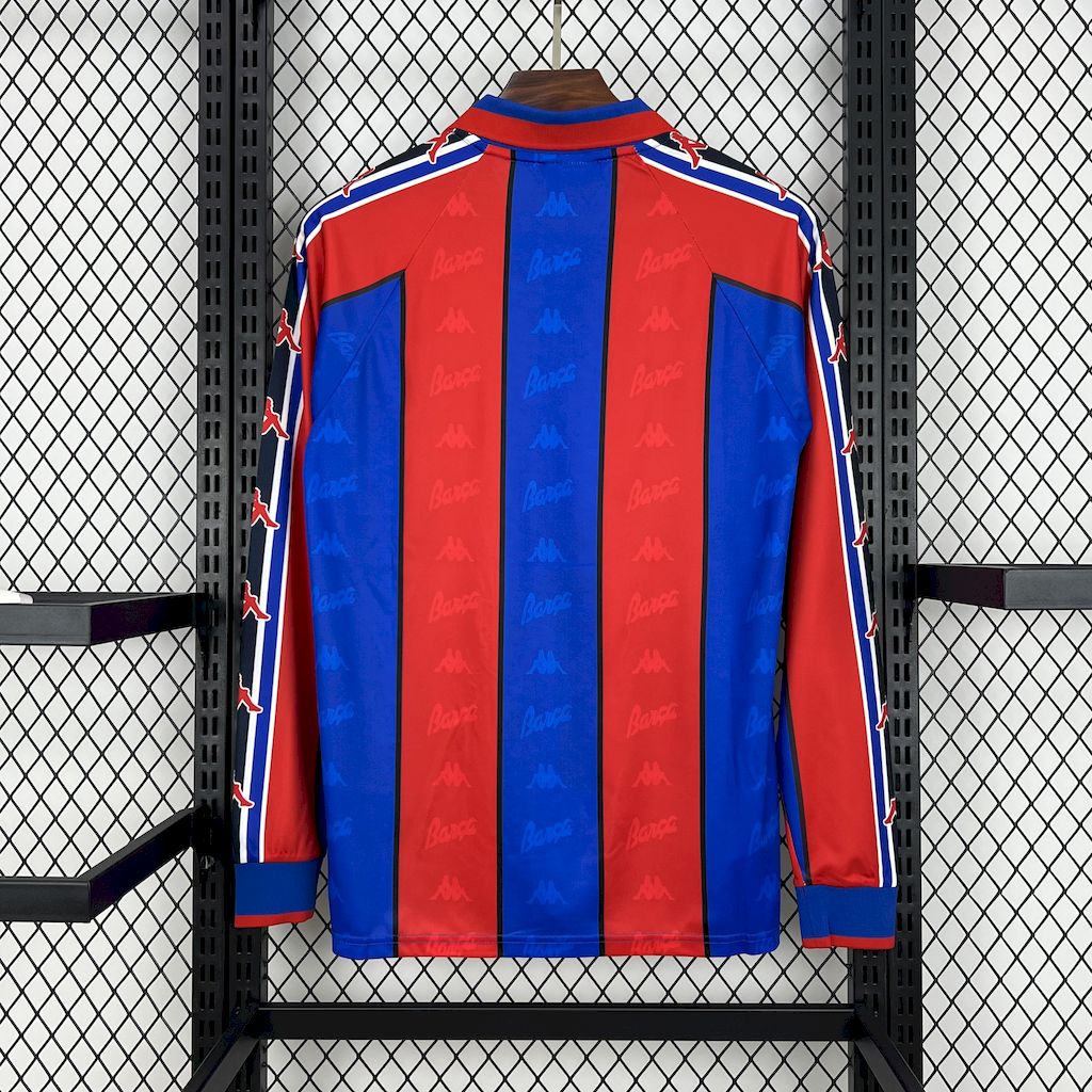 Barcelona 1995/97 Home Long Sleeves Retro Jersey