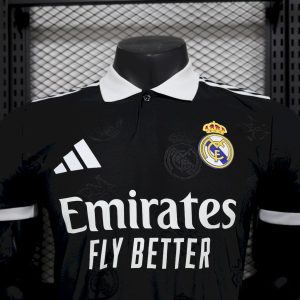 Real Madrid 2025/26 Black Special Edition Jersey Player Version