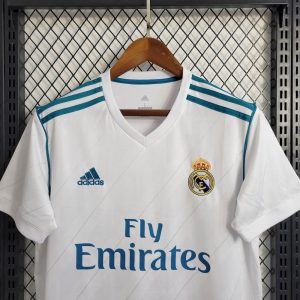 Real Madrid 2017/18 Home Retro Jersey