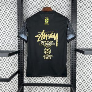 Mens Brazil 2024/25 X STUSSY Jersey