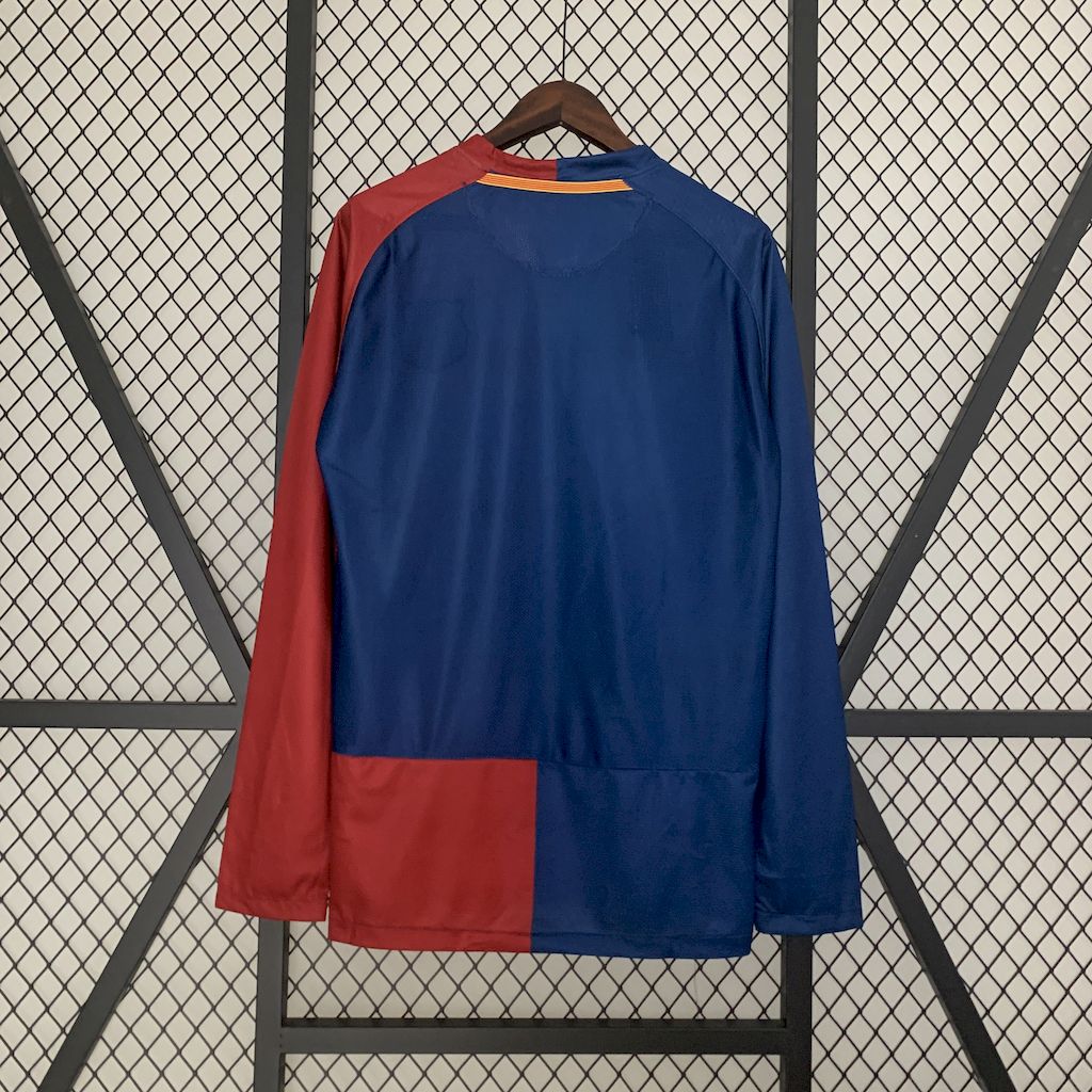 Barcelona 2008/09 Home Long Sleeves Retro Jersey