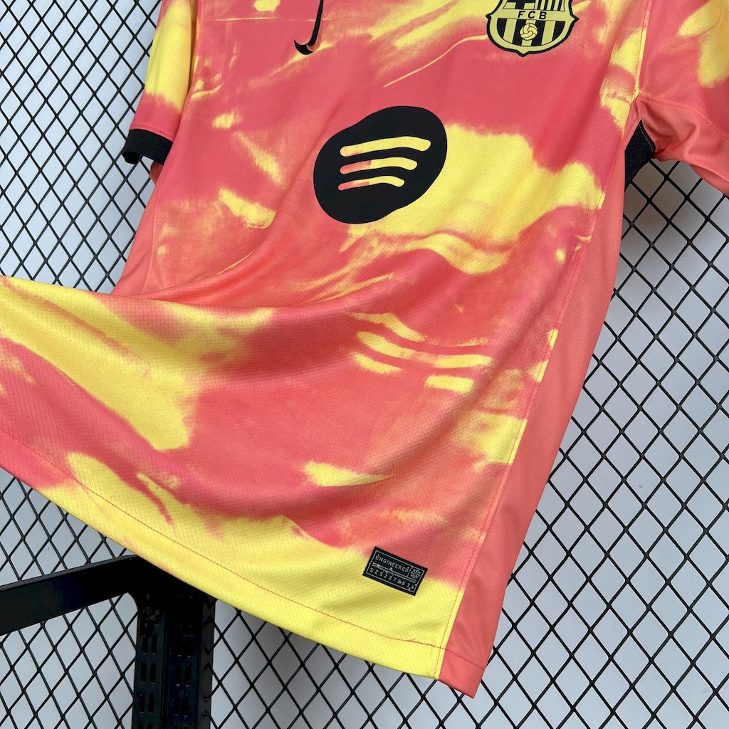 Barcelona 2025/26 Orange pre-match training Jersey