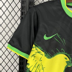 Mens Brazil 2025/26 Dove Edition Black Jersey