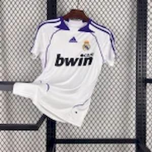 Real Madrid 2007/08 Home Retro Jersey
