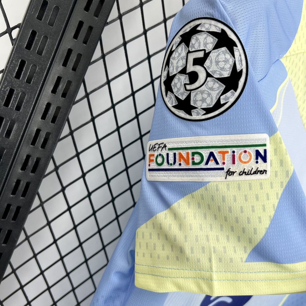 Barcelona 2025/26 blue special edition Jersey (With Champions League)