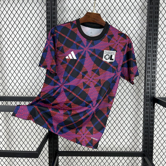 Men’s Olympique Lyonnais 2025/26 Pre-match training Jersey