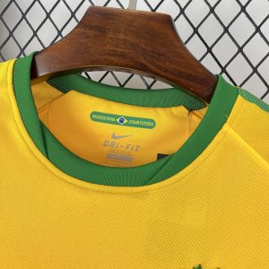 Retro Brazil 2010 Home Jersey