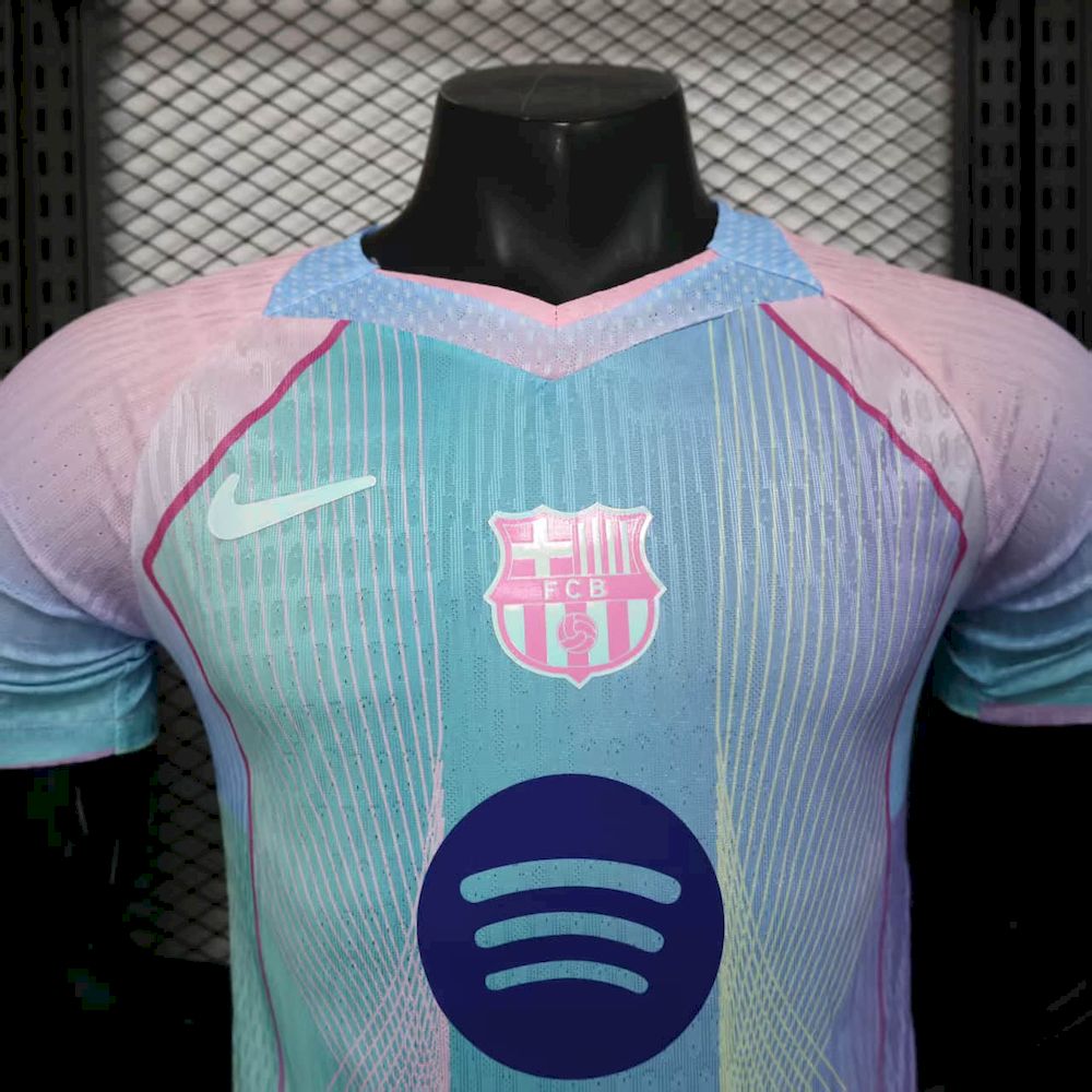 Barcelona 2025/26 Bule Special Edition Jersey Player Version