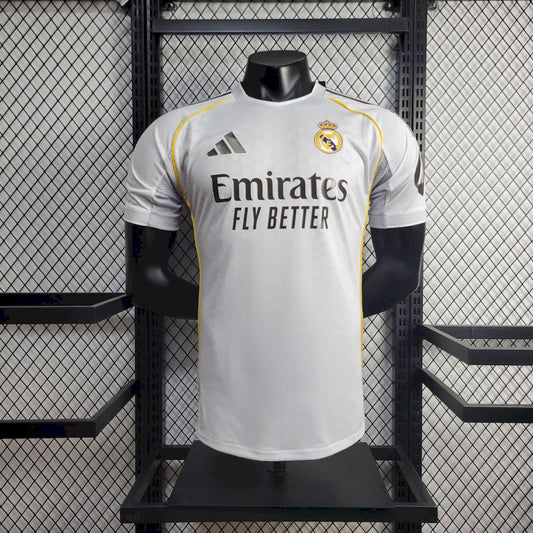 Real Madrid 2025/26 Home Jersey Player Version