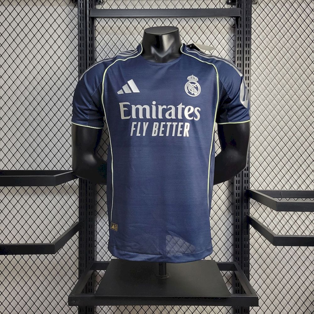 Real Madrid 2025/26 Away Jersey Player Version