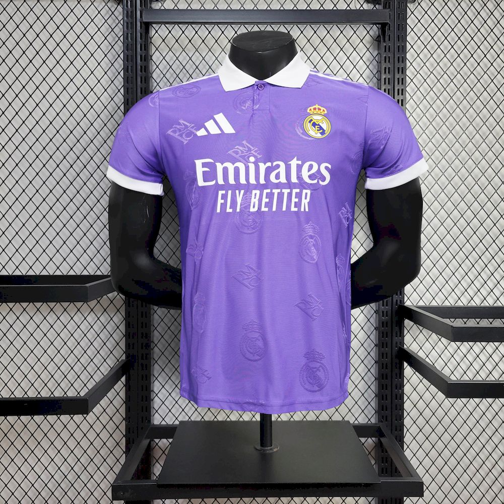 Real Madrid 2025/26 Light purple special edition Jersey Player Version