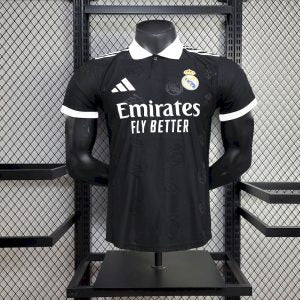 Real Madrid 2025/26 Black Special Edition Jersey Player Version