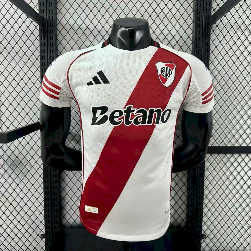 Men’s River Plate 2025/26 Home Jersey Player Version