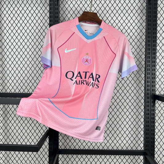 Men’s Paris Saint-Germain 2025/26 pink special edition Jersey