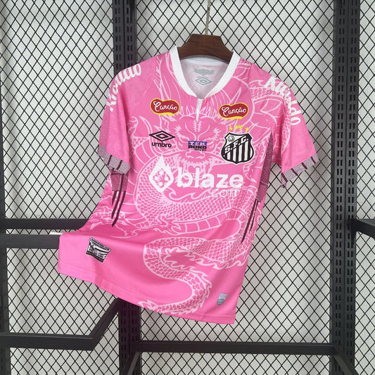 Men’s Santos 2025/26 Pink Dragon Special Edition Jersey