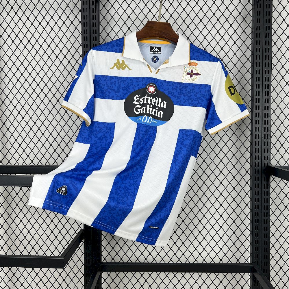 Men’s Deportivo de La Coruna 2025/26 Home Jersey