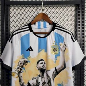 Men’s Argentina 2023/24 World Cup Championship Commemorative Edition Jersey