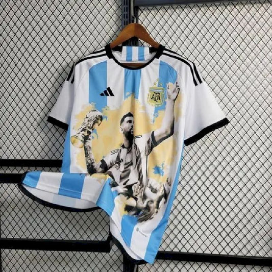 Men’s Argentina 2023/24 World Cup Championship Commemorative Edition Jersey