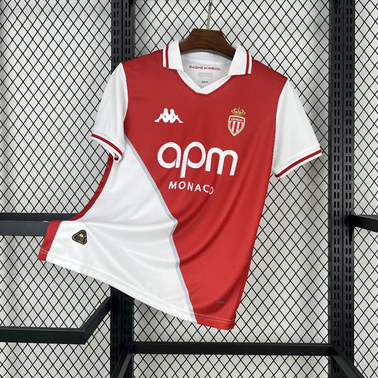 Men’s AS Monaco 2025/26 Home Jersey
