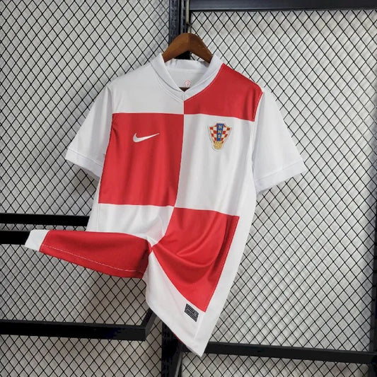 Men’s Croatia 2024/25 Euro Home Jersey